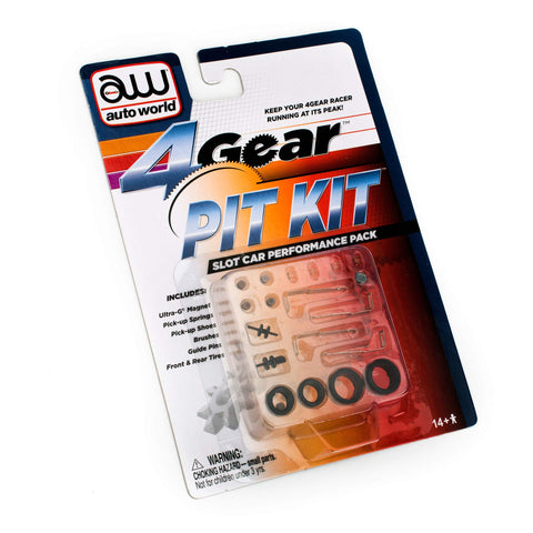 Round 2 LLC 4-Gear Slot Car Pit Kit 00230 HO Slot Racing Parts & Accessories